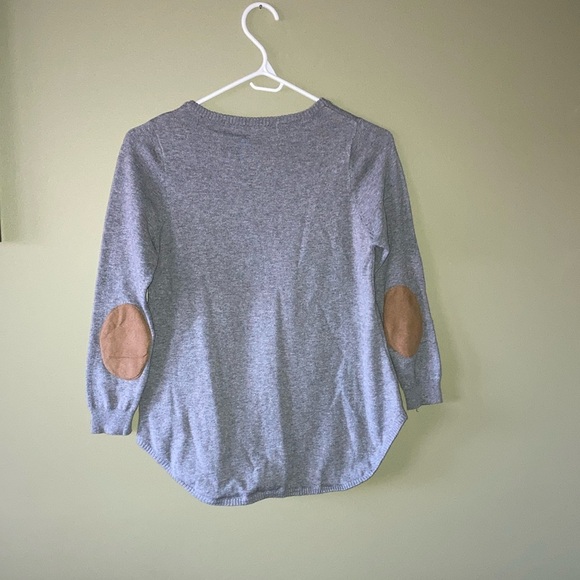 Zara Gray Crew Neck Sweater Soft Knit Relaxed Fit - Picture 7 of 11